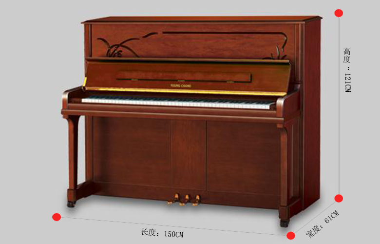 英昌钢琴Y121R3-C