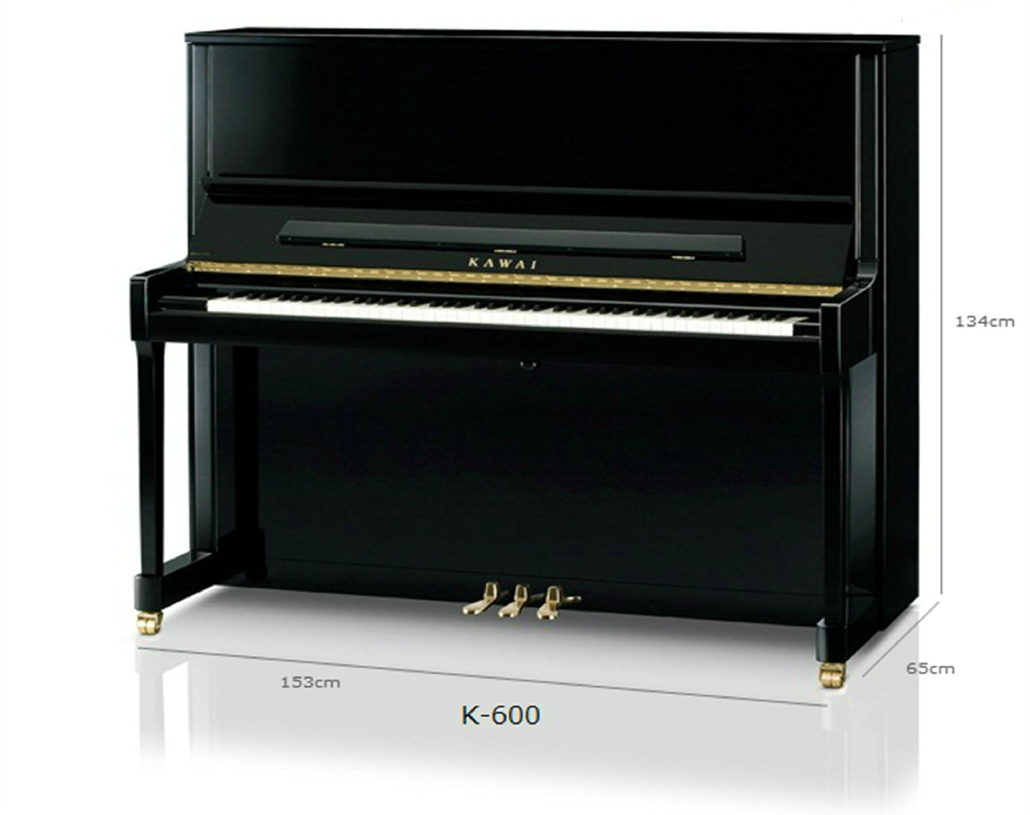 卡哇伊钢琴k-600