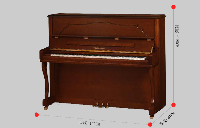 英昌钢琴YK125 WLCP