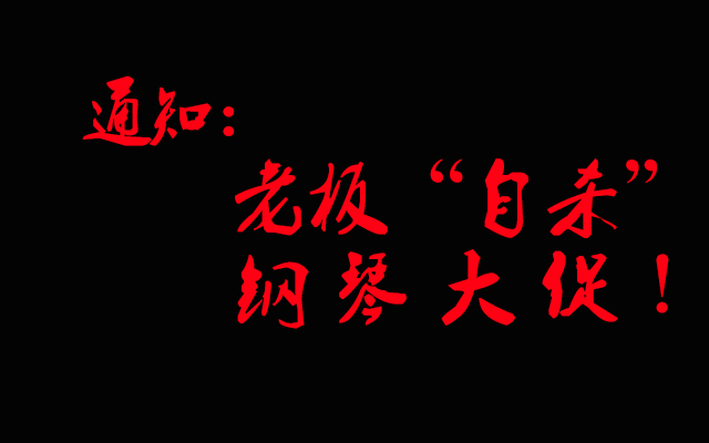 和乐琴行告诉你什么是双11——自杀式不挣钱